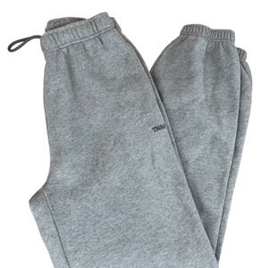 TNA Aritzia Gray Sweatfleece Megafit Elastic Waist Drawstring Womens 2XS